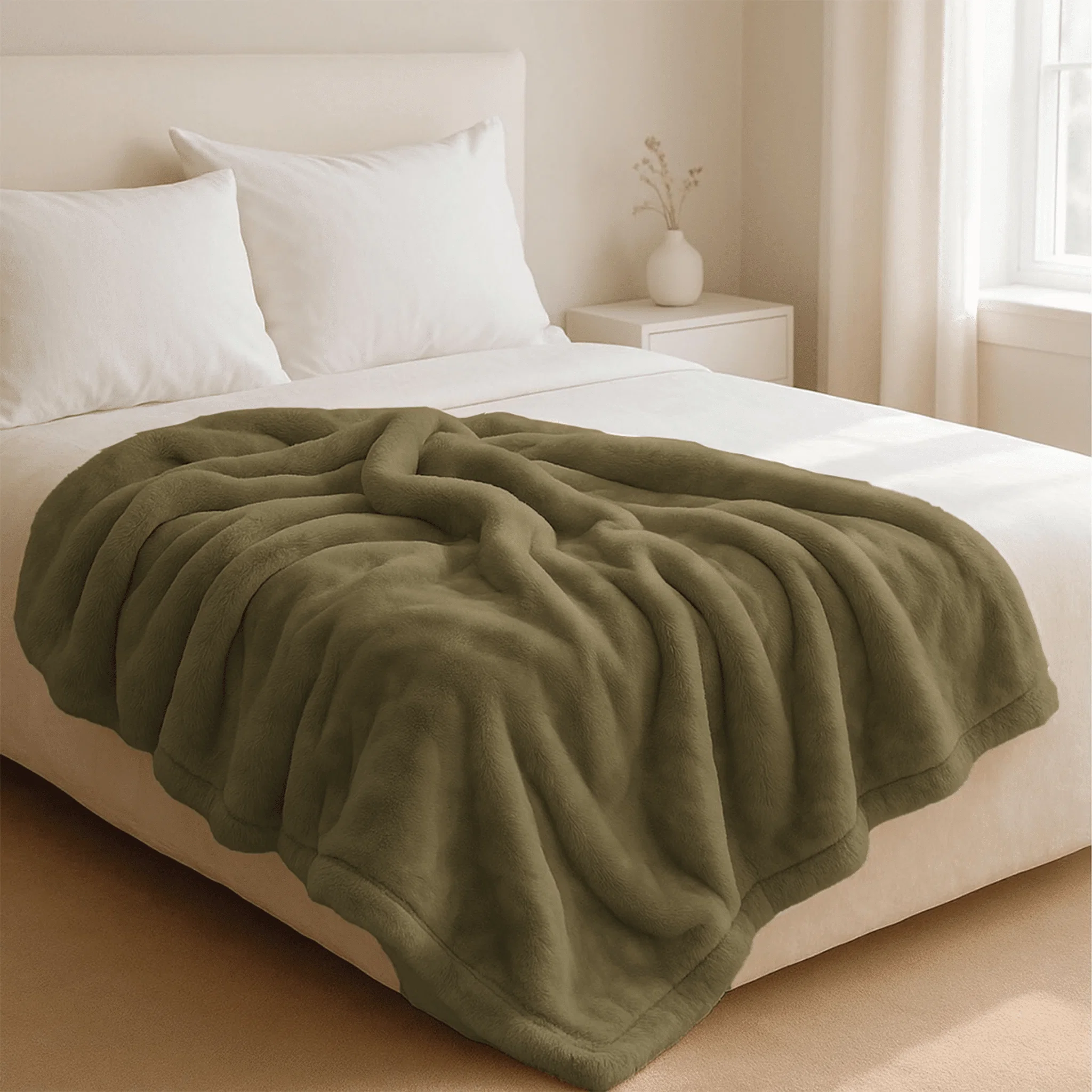Fine MINK BLANKET QUEEN 80X92 High-Quality