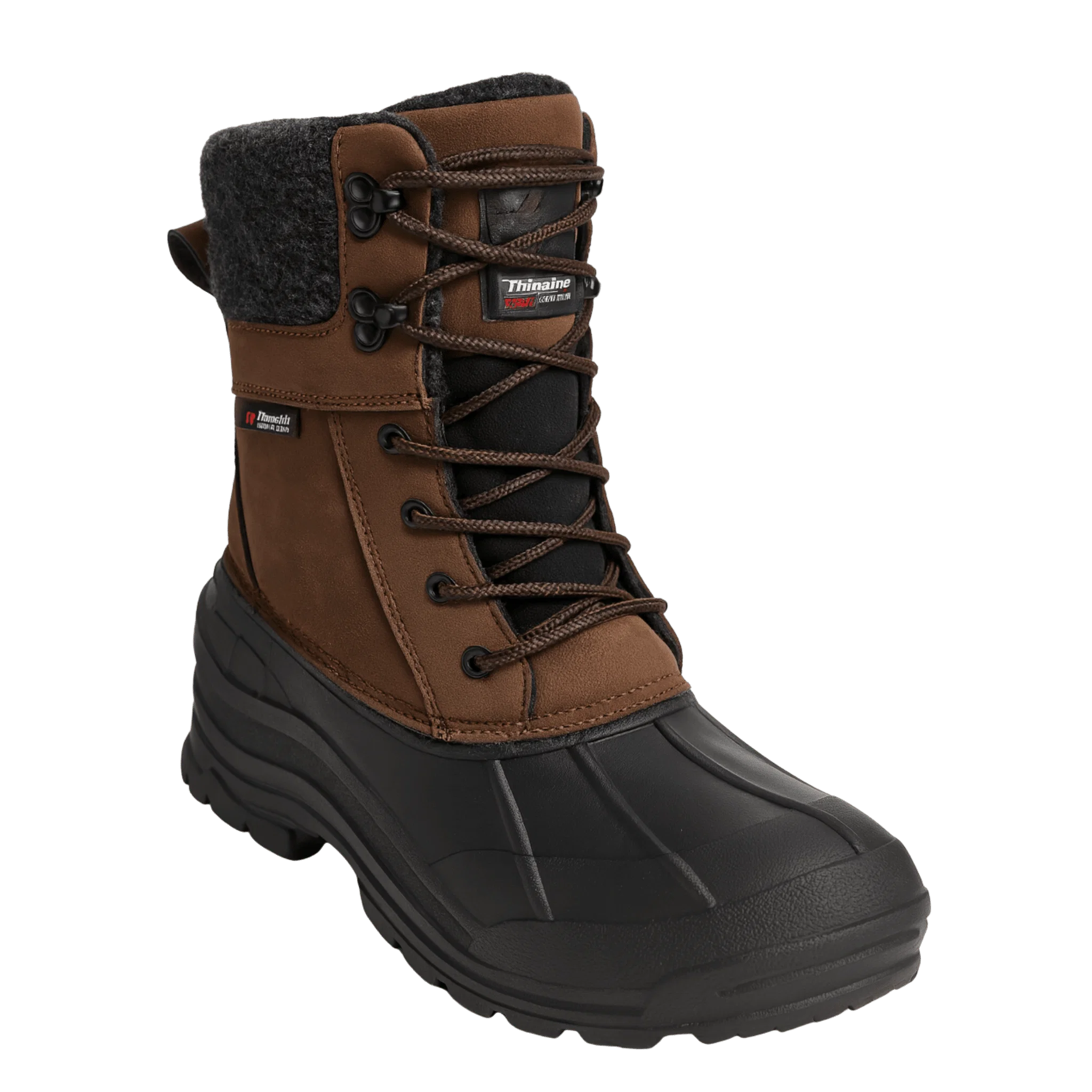 Detailed Insulated Waterproof Winter Boot Long-Lasting