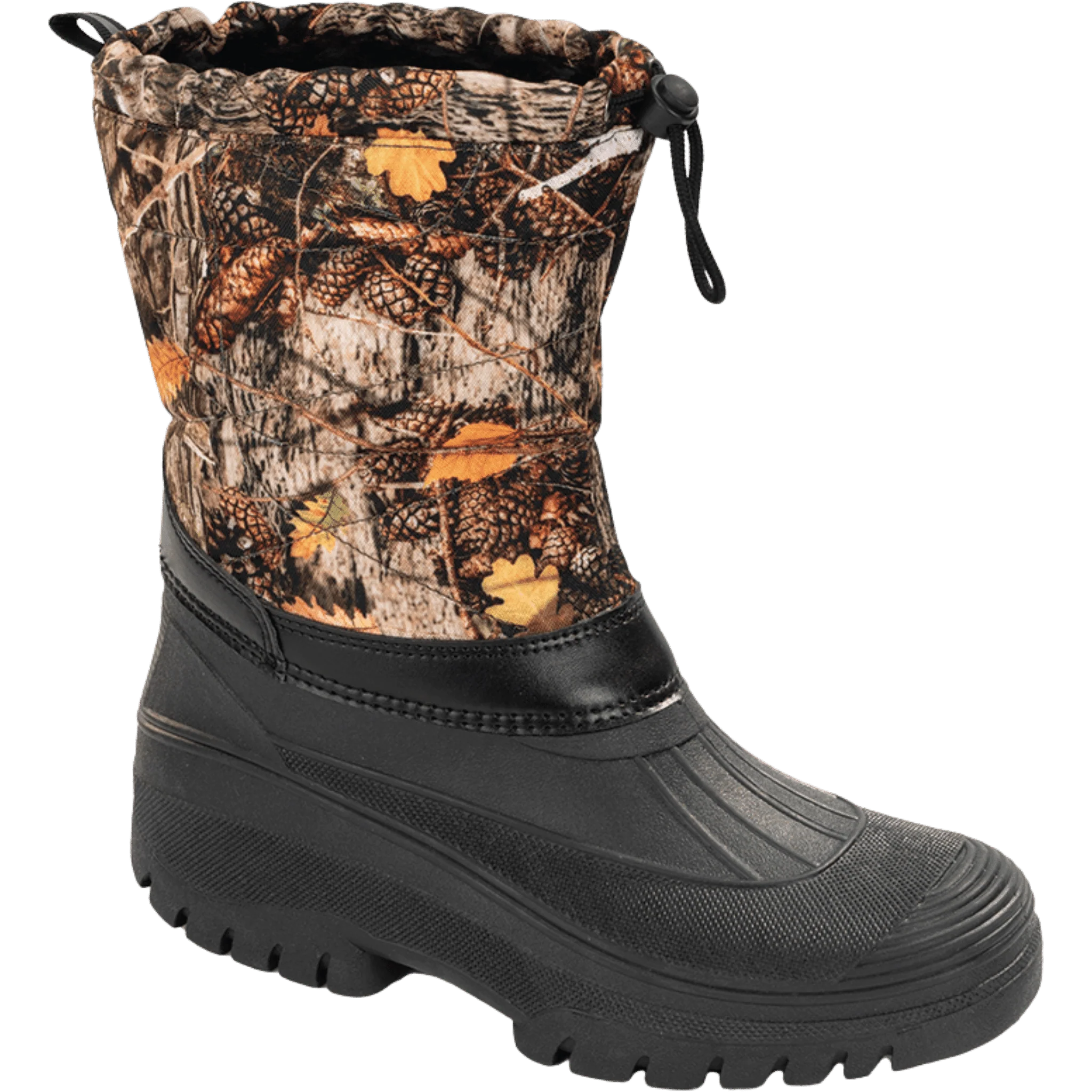 Expertly Made Insulated Winter Boot with Camouflage Print Soft