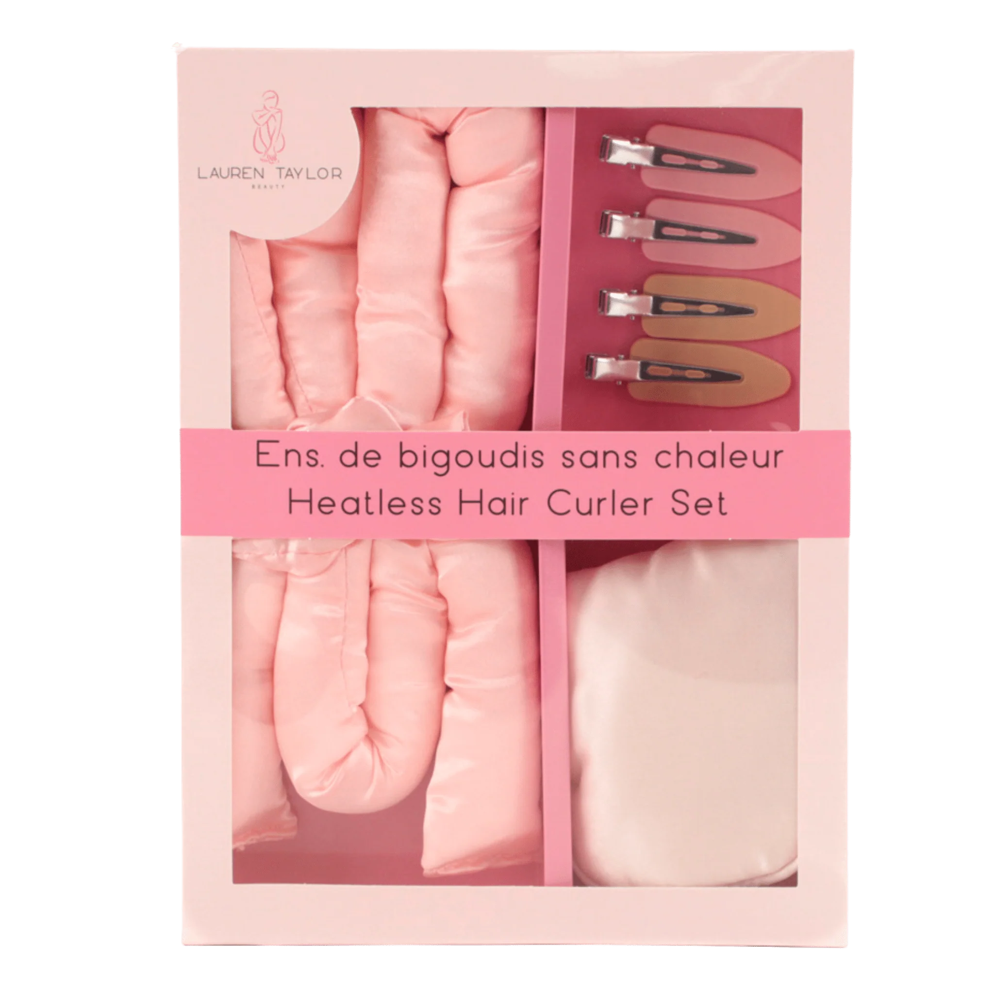 First-Class Satin Heatless Hair Curler Set Quality