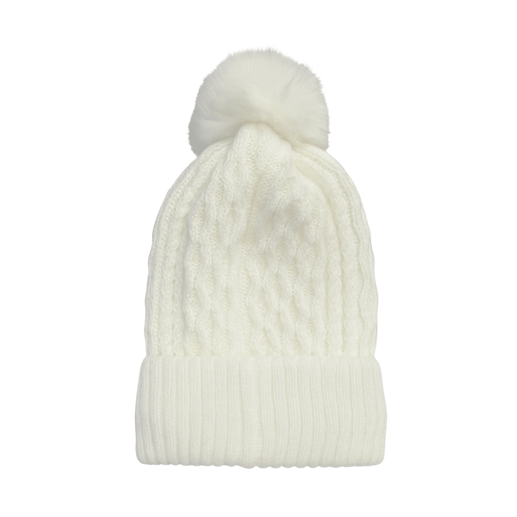Reusable Cable-Knit Pom-Pom Beanie Advanced