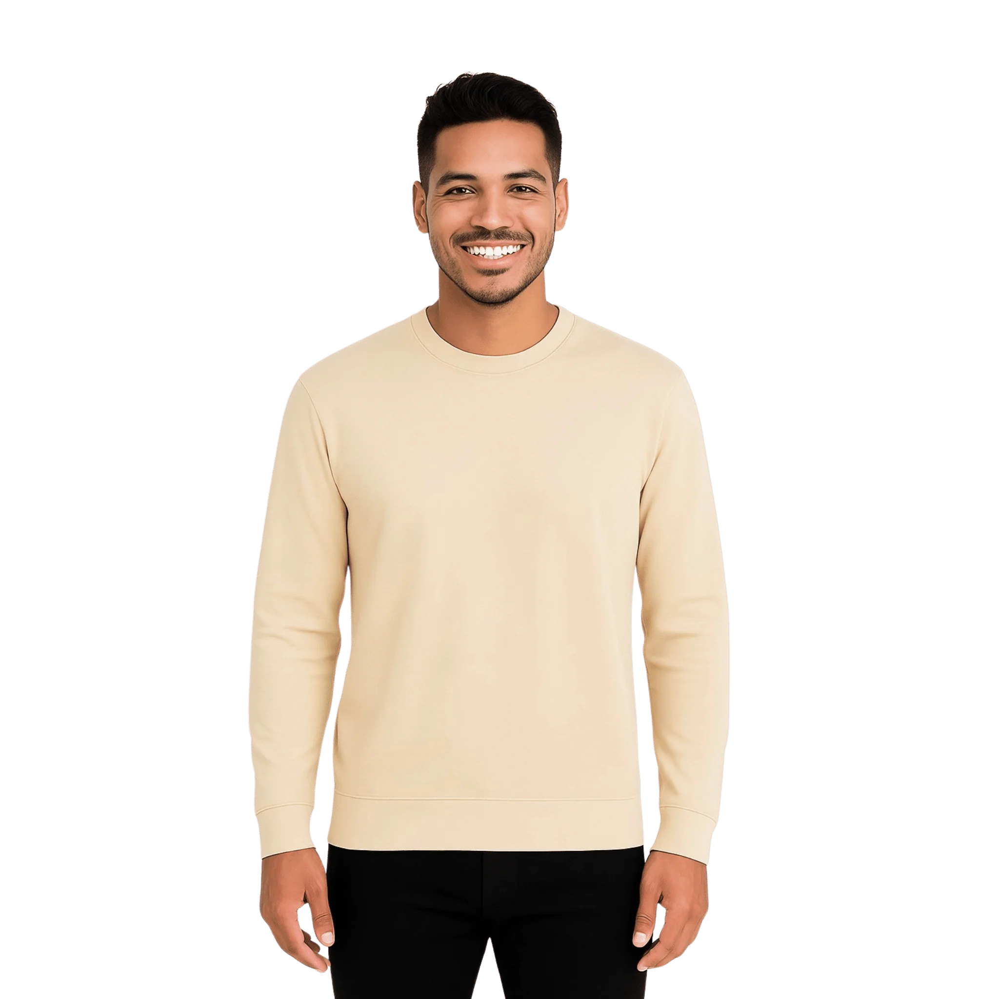 High-Performance Essential Crewneck Sweatshirt High-Grade