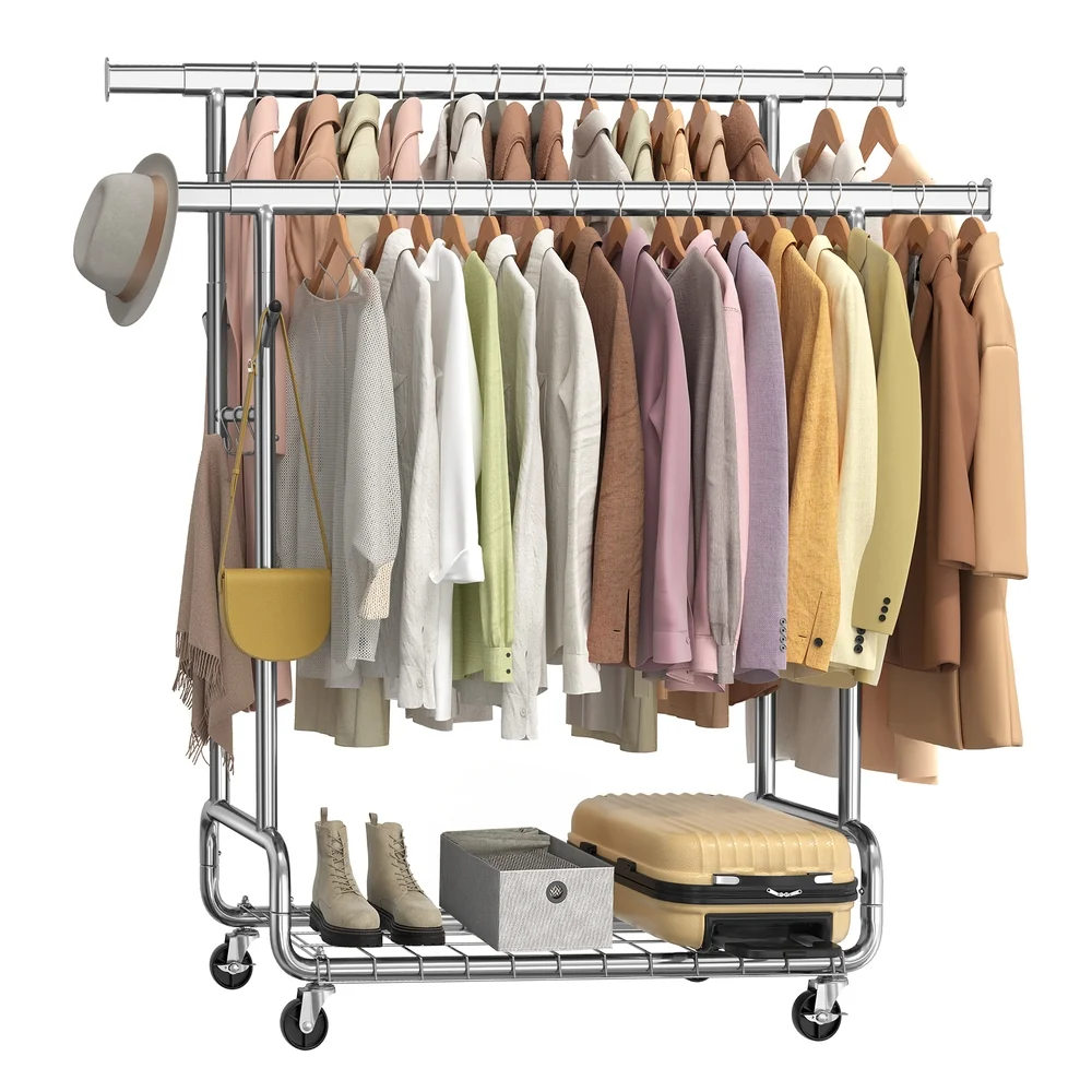 Durable SONGMICS Clothes Rack Heavy-Duty Sophisticated