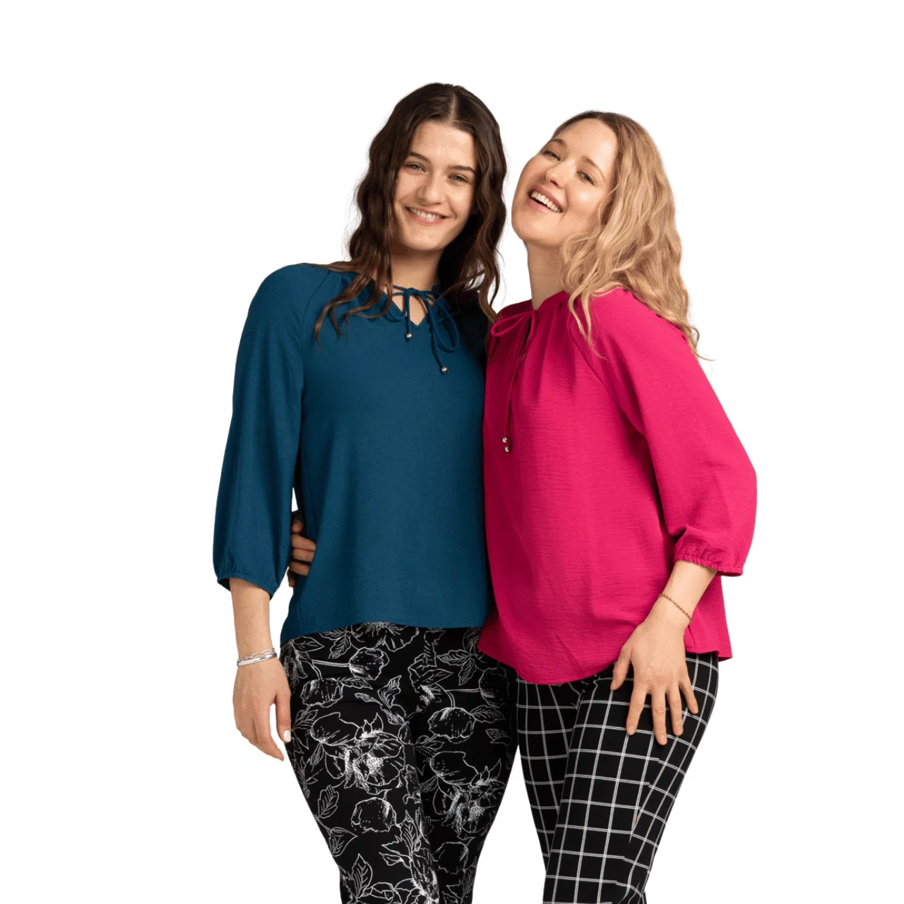 Advanced Assorted Long-Sleeve Blouses with Tie Neck – Mixed Styles World-Class