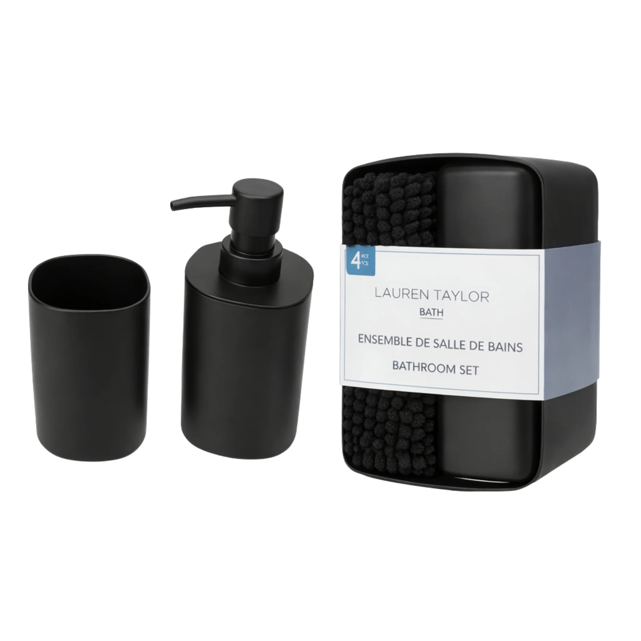 Powerful 4-Piece Bathroom Set Exceptional