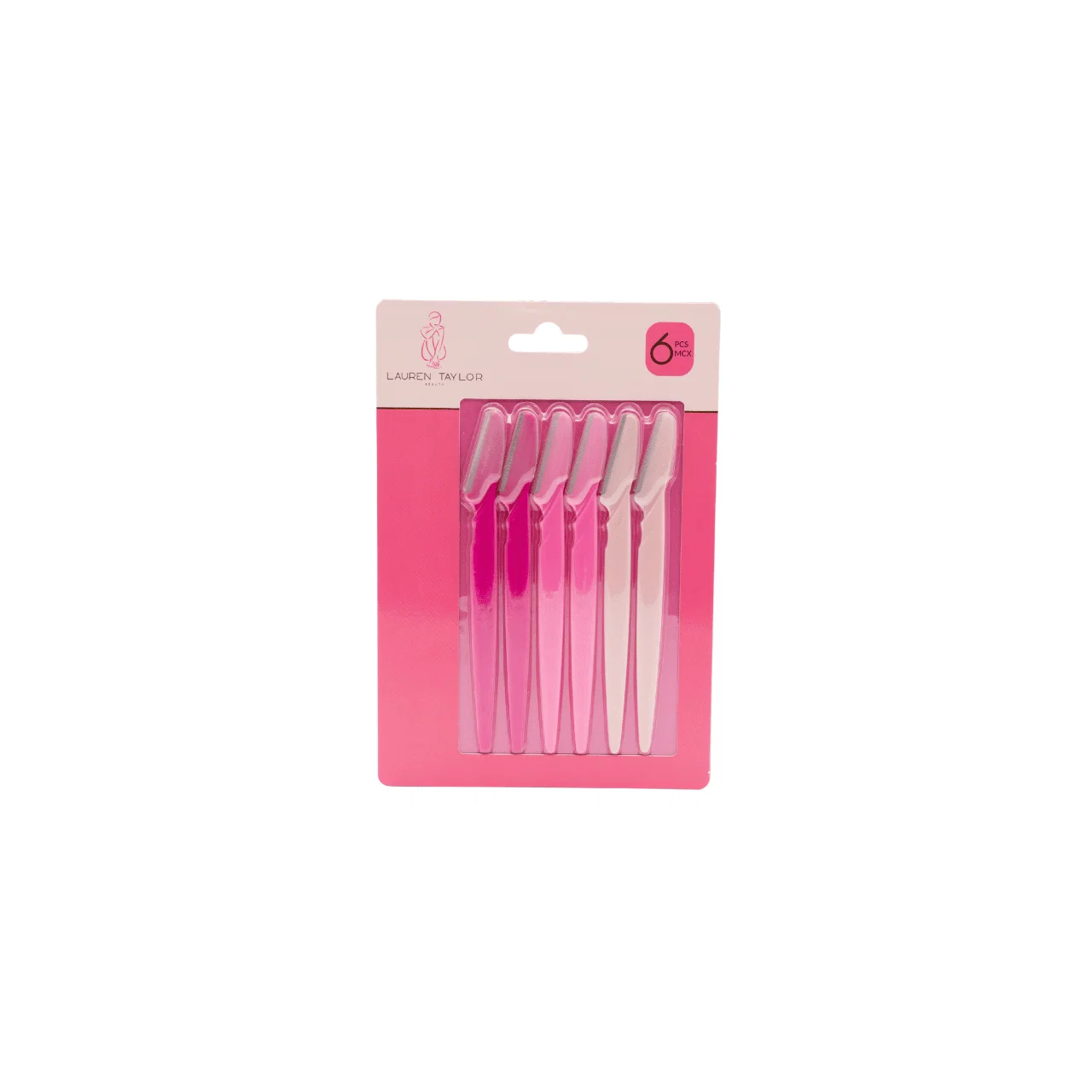 Long-Lasting Eyebrow Facial Razors Set 6 Pieces First-Class