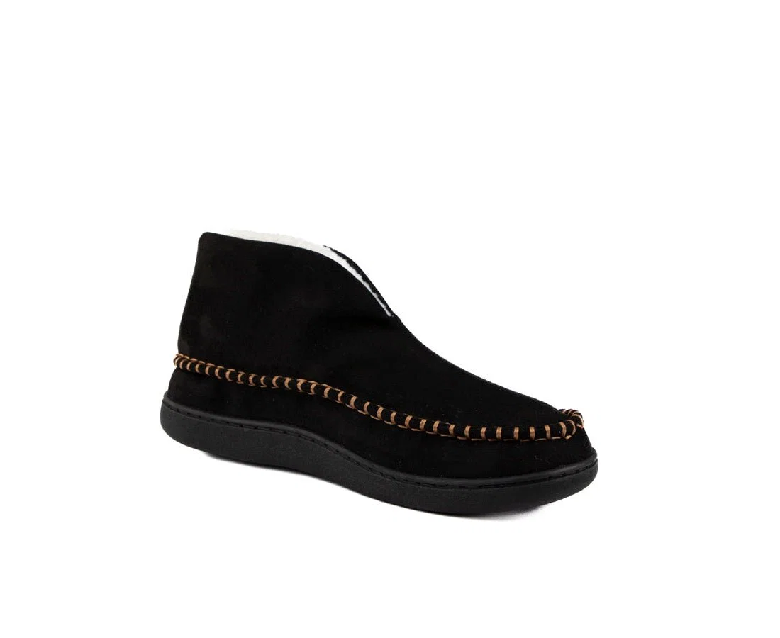 Secure Men s Suede Ankle Slippers Versatile