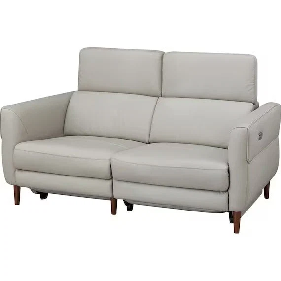 Verified 2 SEATER ELECTRIC SOFA KK026 LEATHER MGY Exceptional