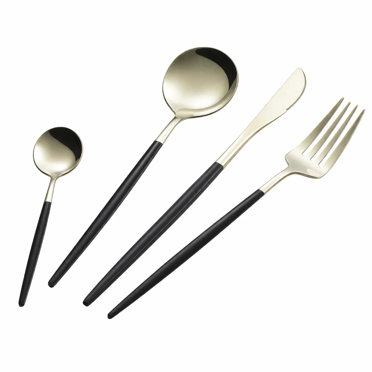 High-Quality 24-Piece Stainless Steel Cutlery Set Fine