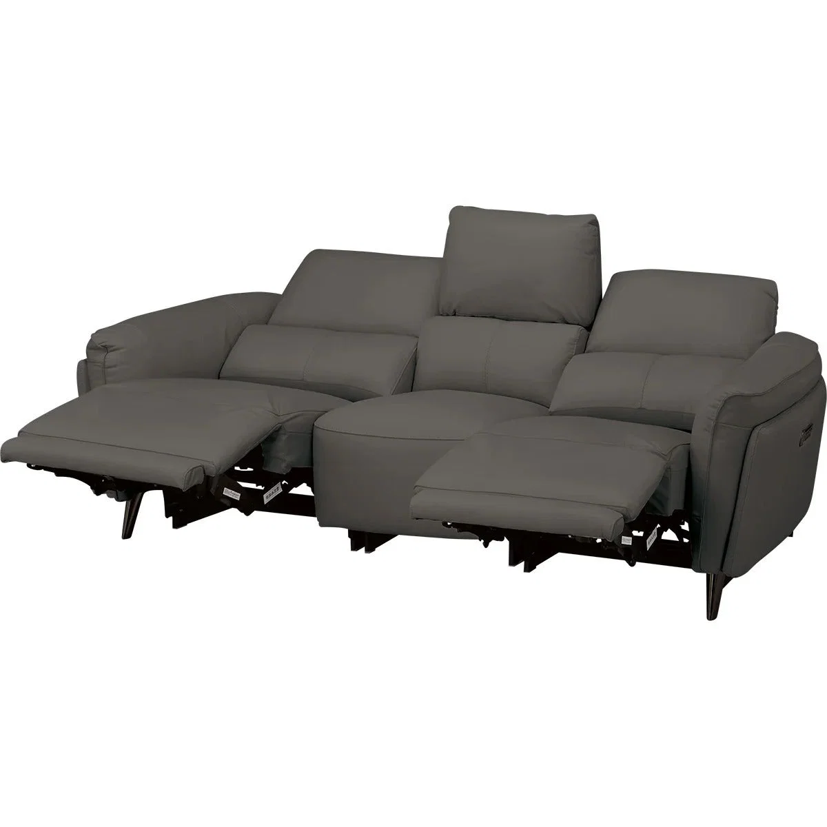 Exclusive 2M ELECTRIC 3 SEATER SOFA LS02 NW DGY Sophisticated