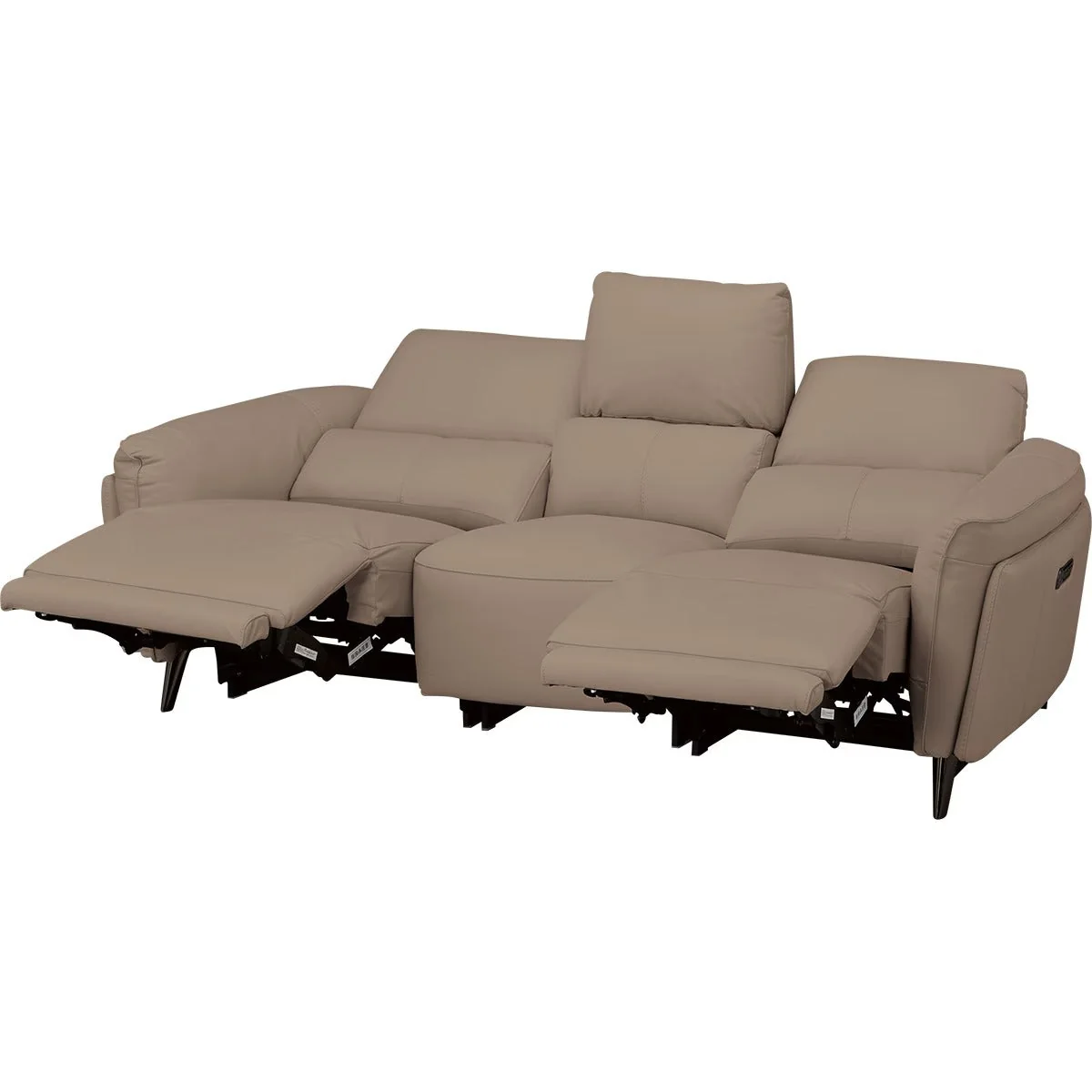 Green 2M ELECTRIC 3 SEATER SOFA LS02 NW MMO Smooth