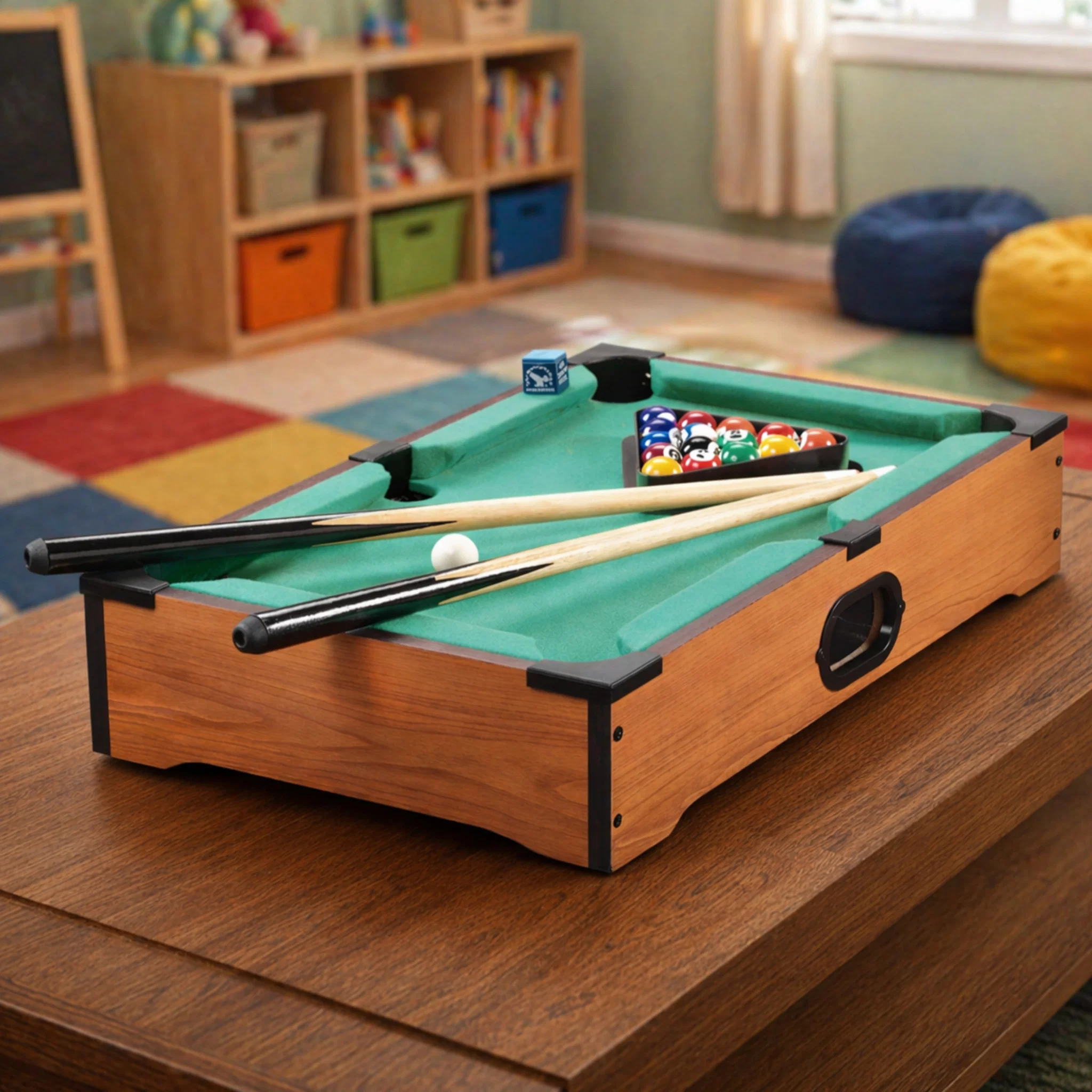 Secure Tabletop Mini Billiards Set Prestigious