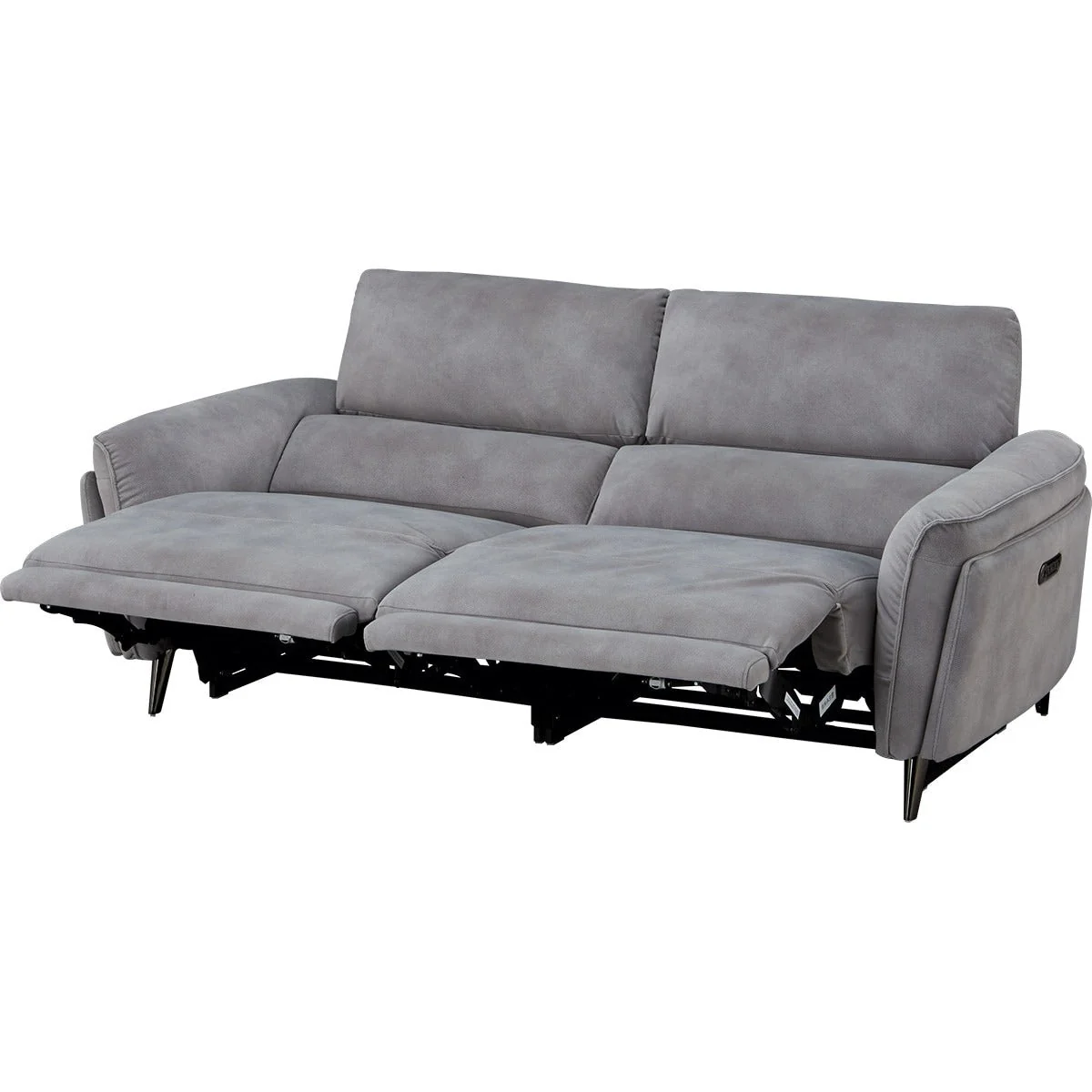 Fashionable 2M ELECTRIC 3P SOFA LS02 PEY GY Unique