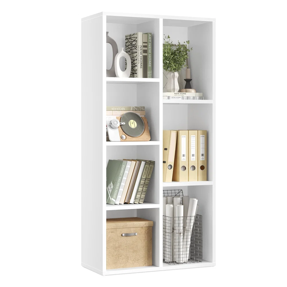 Environmentally Friendly VASAGLE Bookshelf with 7 Compartments Powerful