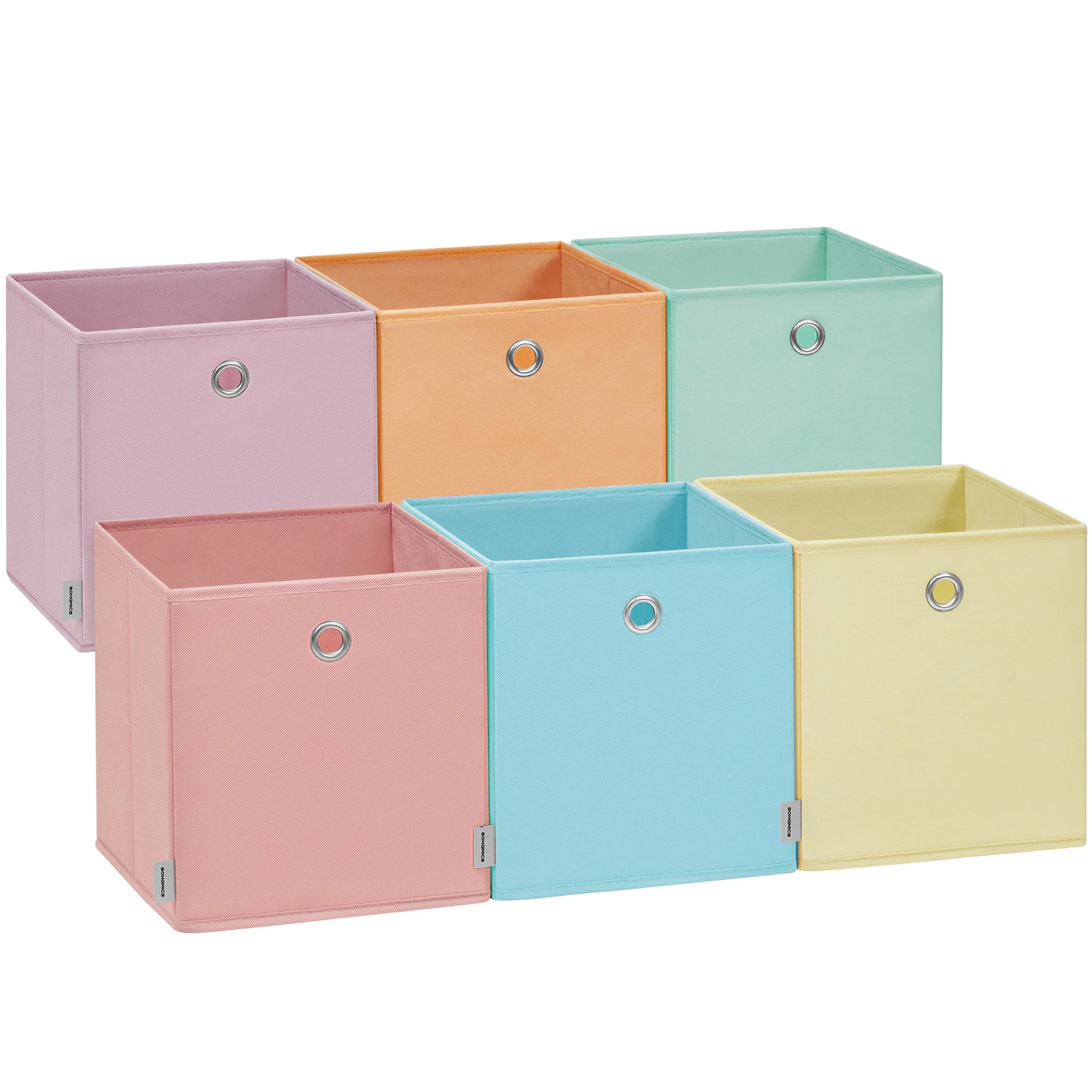 Relaxed SONGMICS SONGMICS Set of 6 Foldable Storage Boxes Outstanding