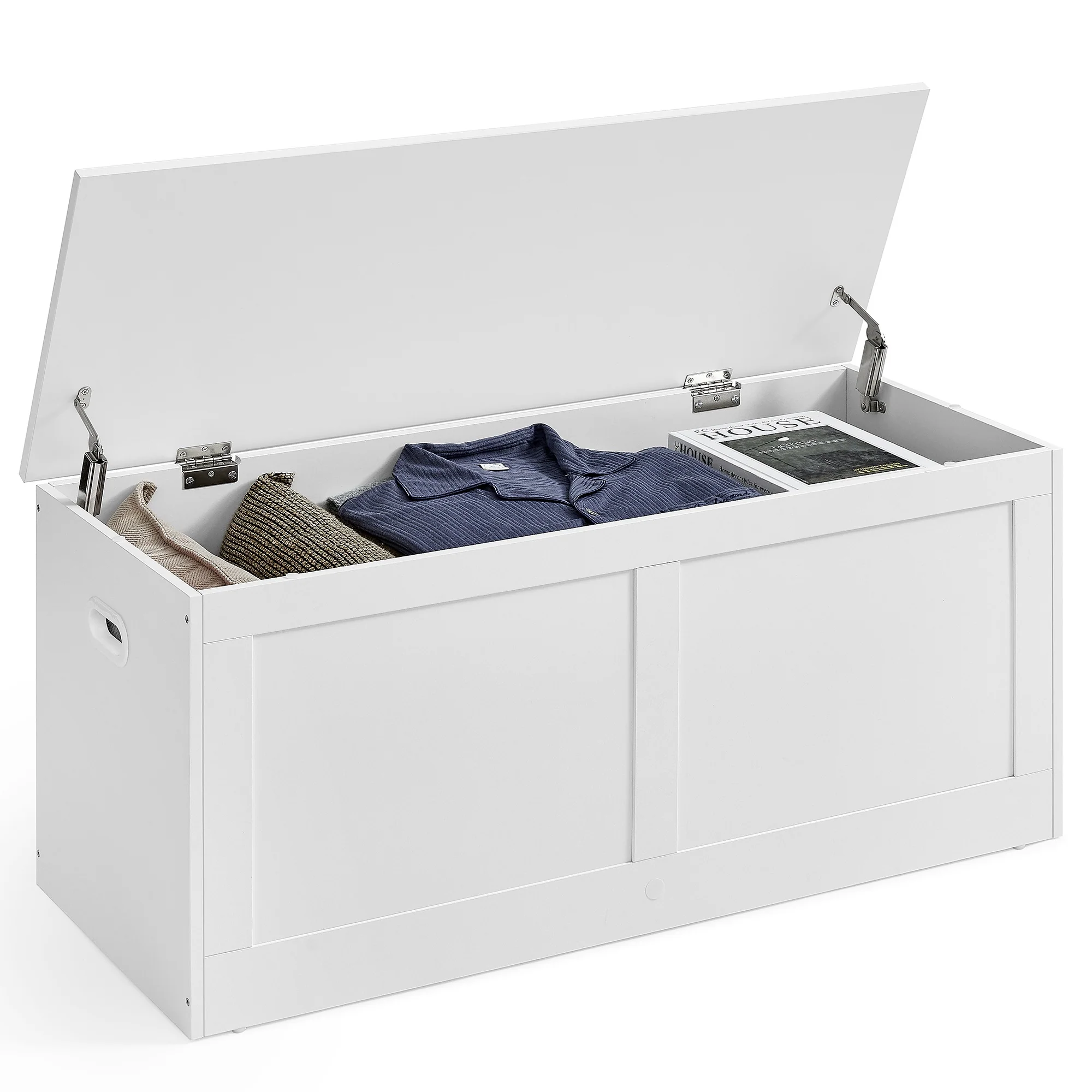World-Class VASAGLE Storage Chest with 2 Safety Hinges Reliable