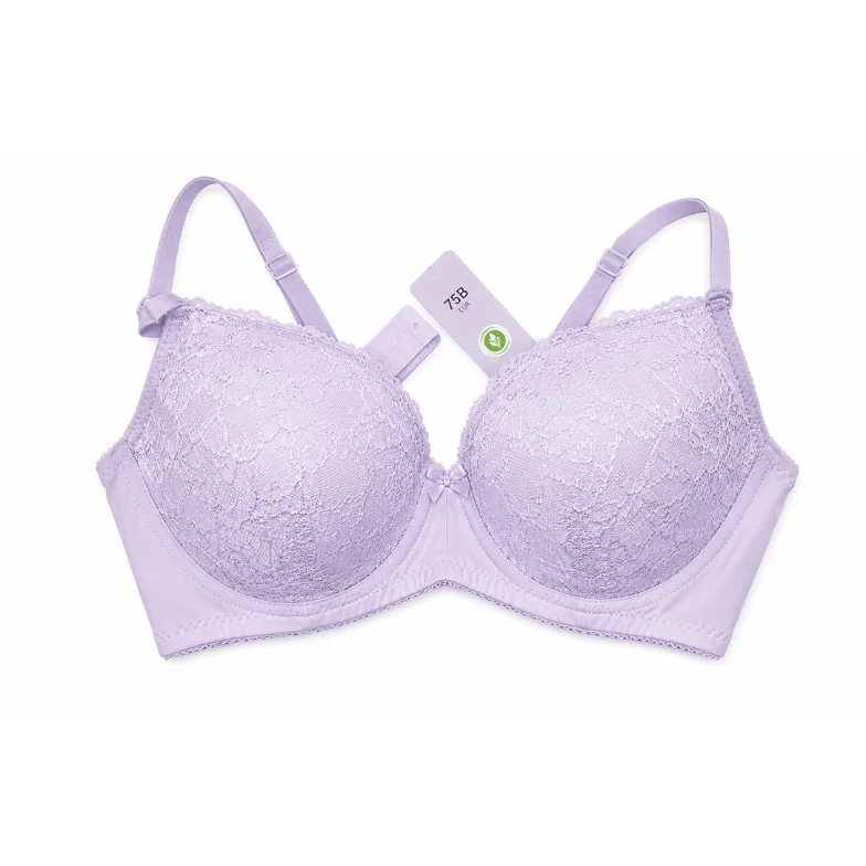 Detailed Lace Push-Up Bra High-Grade
