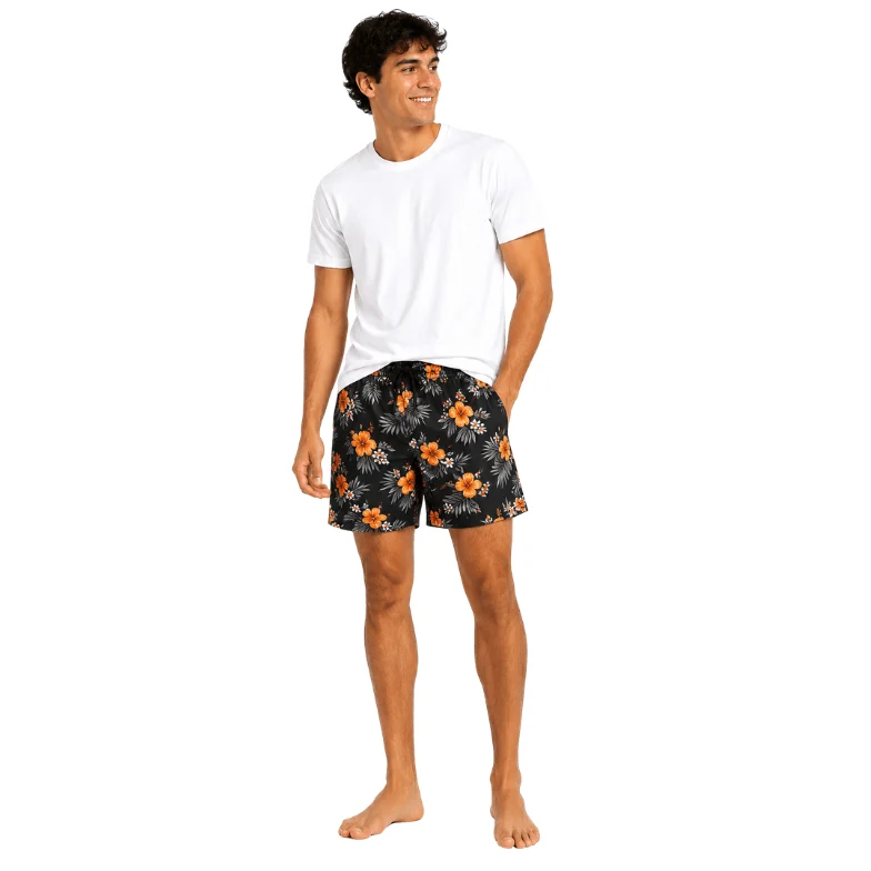 Outstanding Men s Printed Swim Shorts Stylish
