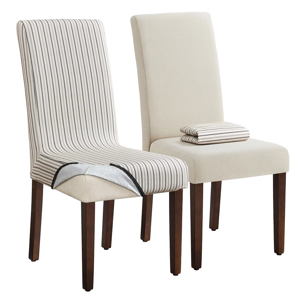 Original VASAGLE Dining Chairs with Removable Fabric Cover Refined