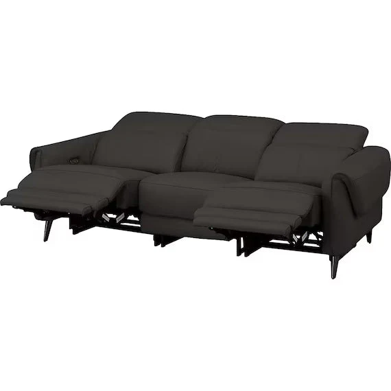 First-Class ELECTRIC 3 SEATER SOFA LS04 NW BK Original Design
