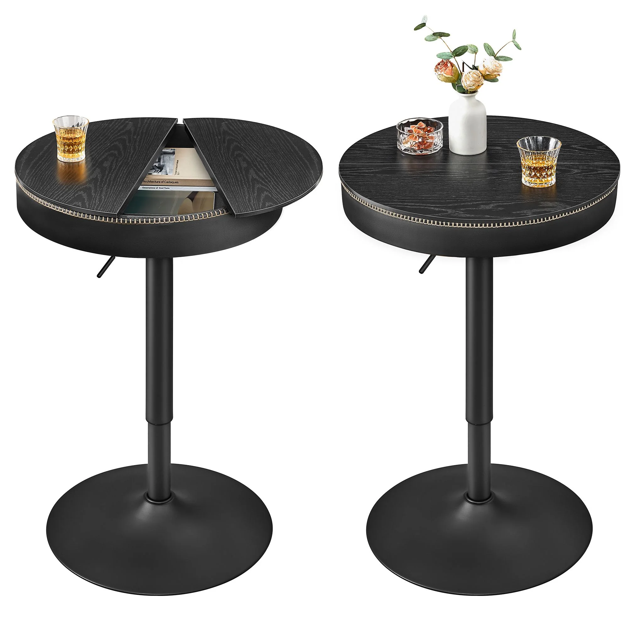 World-Class VASAGLE VASAGLE EKHO Collection – Height Adjustable Bar Table Set of 2 Elite