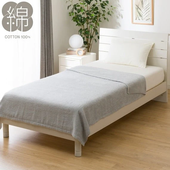Soft BLANKET VOLUME COTTON S GY S2434 Smooth