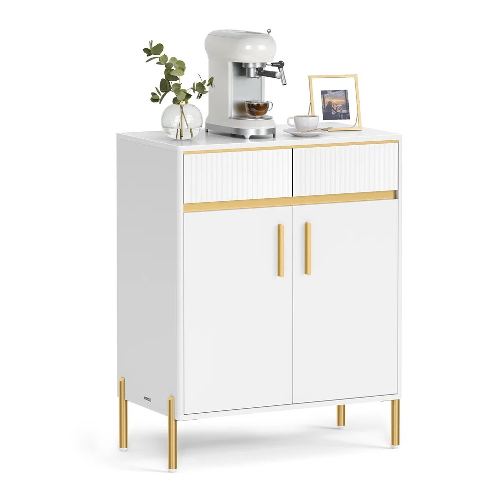 Flexible VASAGLE Sideboard Storage Cabinet with Drawers Original Design