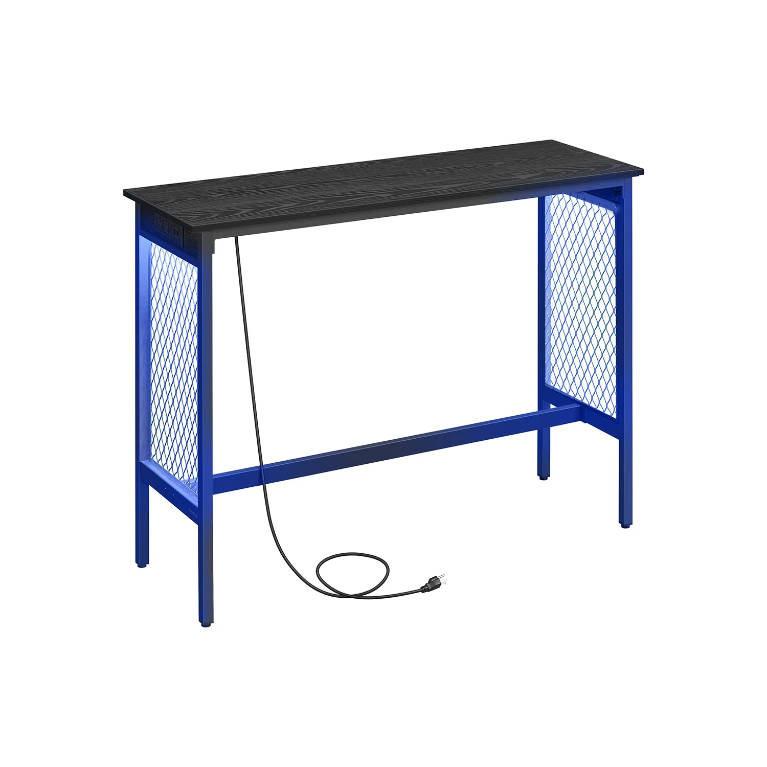 Original Design VASAGLE Cocktail Tall Table with LED Lights Innovative