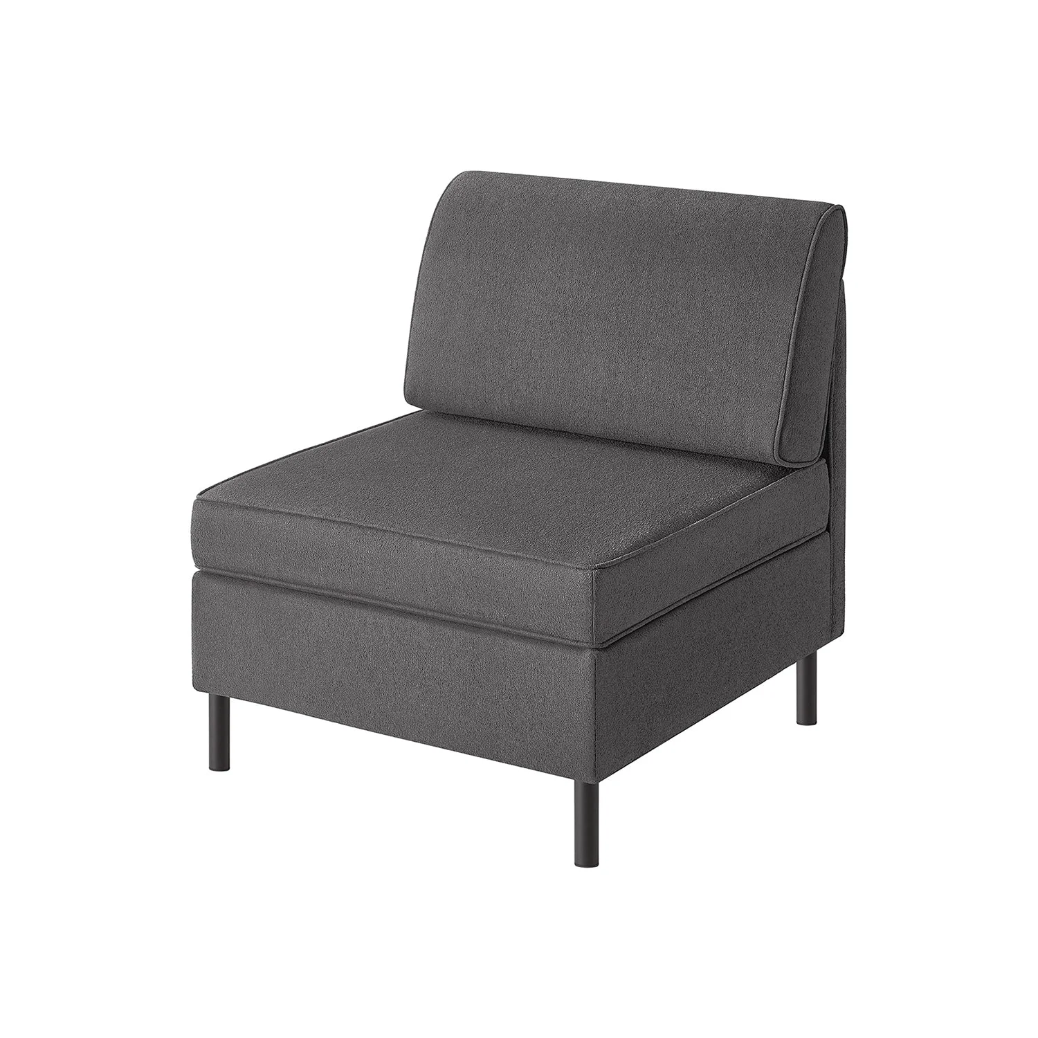 Safe SONGMICS HOME COMBIE Collection – Middle Module for Modular Sectional Sofa Sophisticated