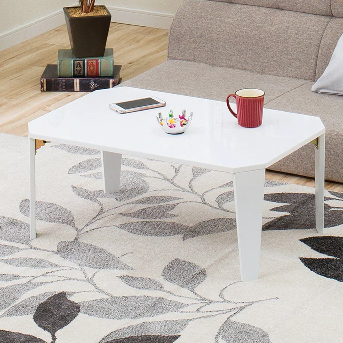 Efficient FOLDING TABLE SHINE 7550 WH Reusable