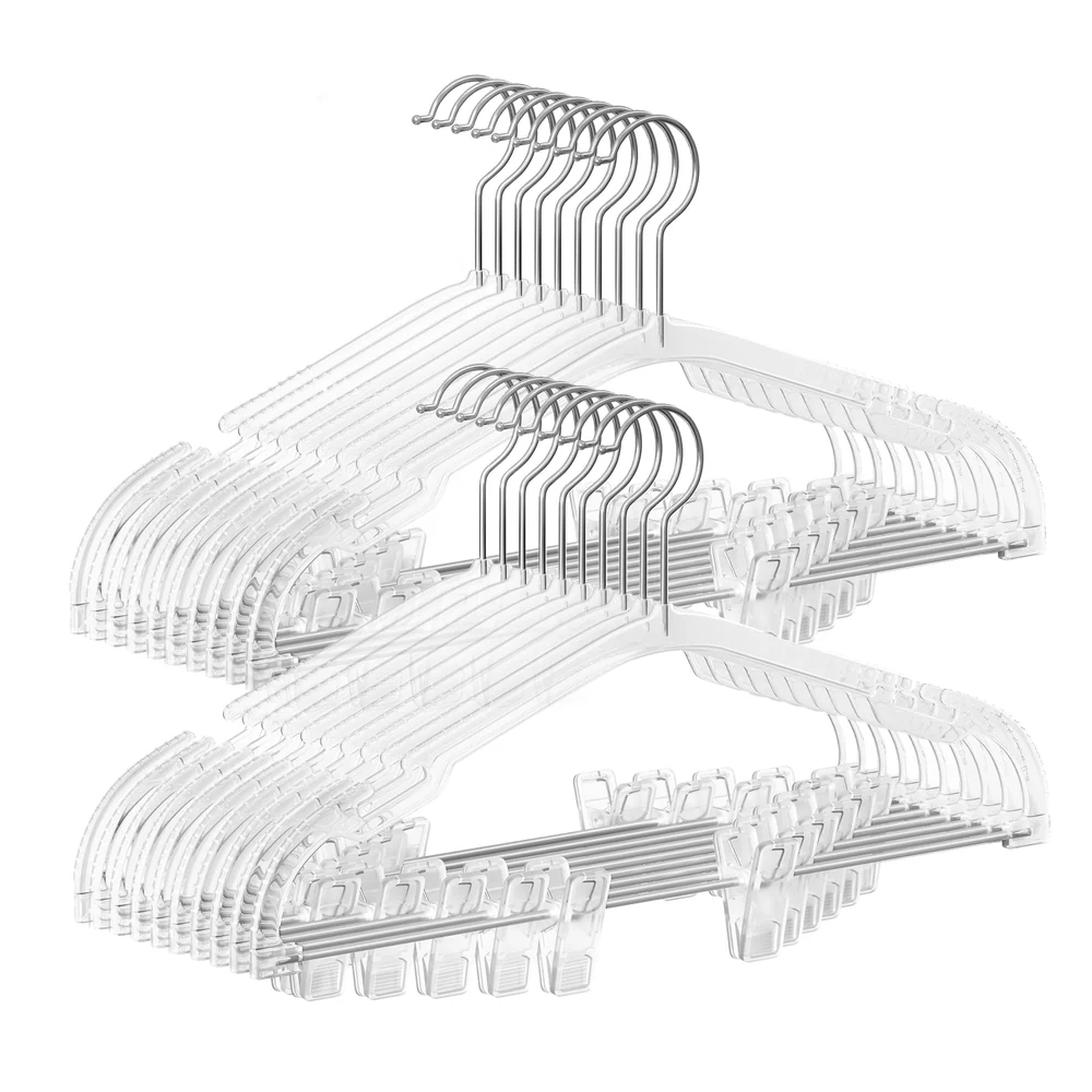 Contemporary SONGMICS Pants Hangers 16 x 8.9 Inches Efficient