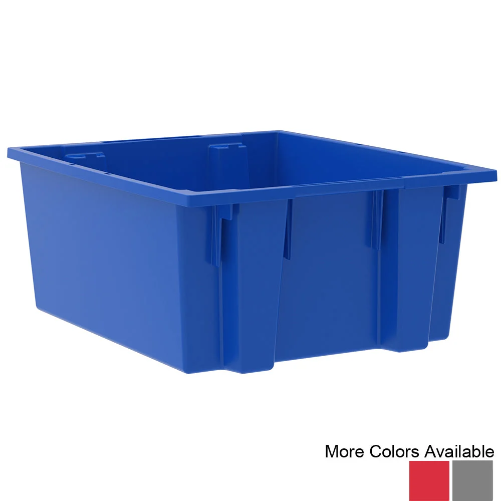 Fine Akro Nest and Stack Totes 3 Pack – 23-1 2 quot d x 19-1 2 quot w x 10 quot h Fast