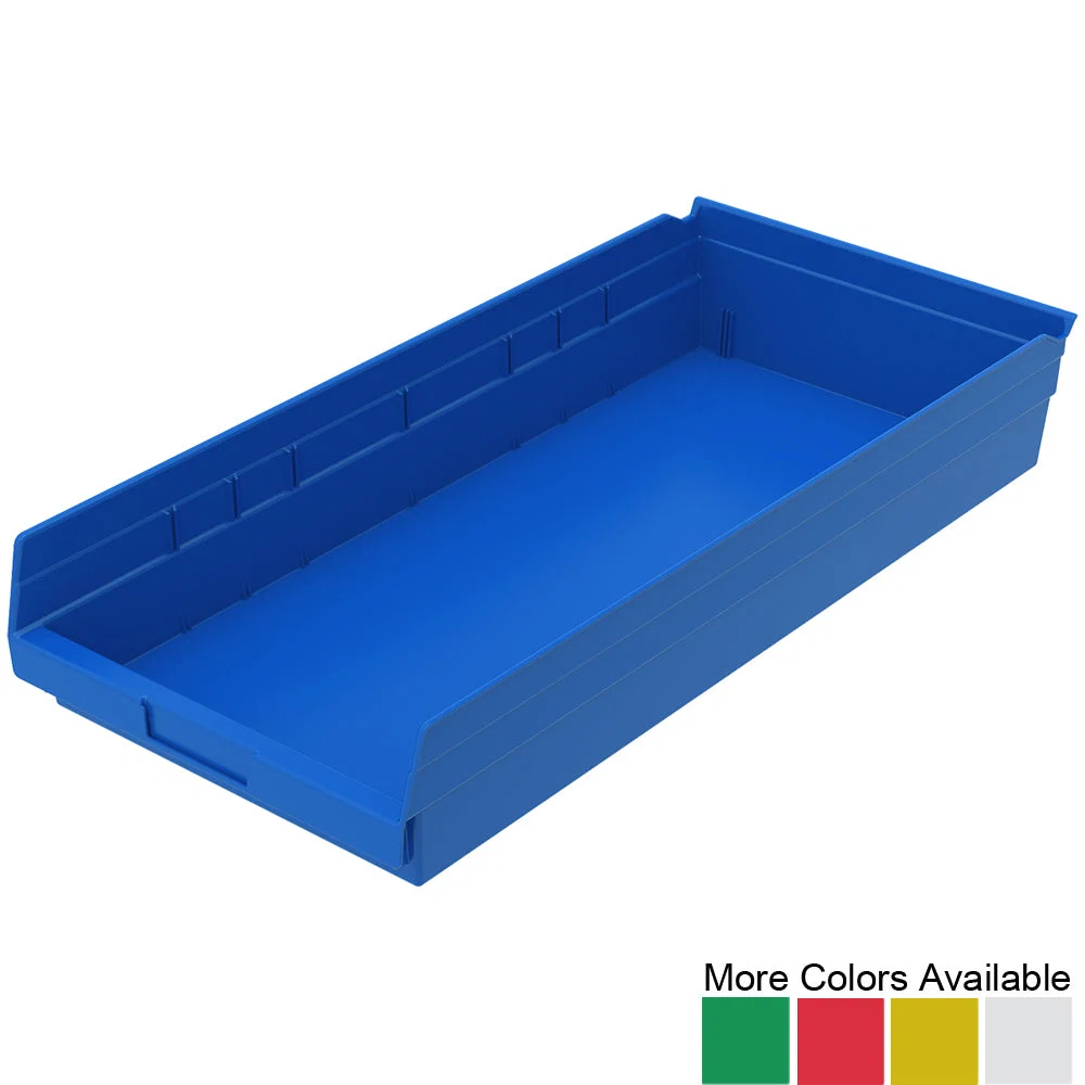 Next-Generation 23-5 8 quot d x 11-1 8 quot w x 4 quot h Nesting Shelf Bins – 6 Pack World-Class