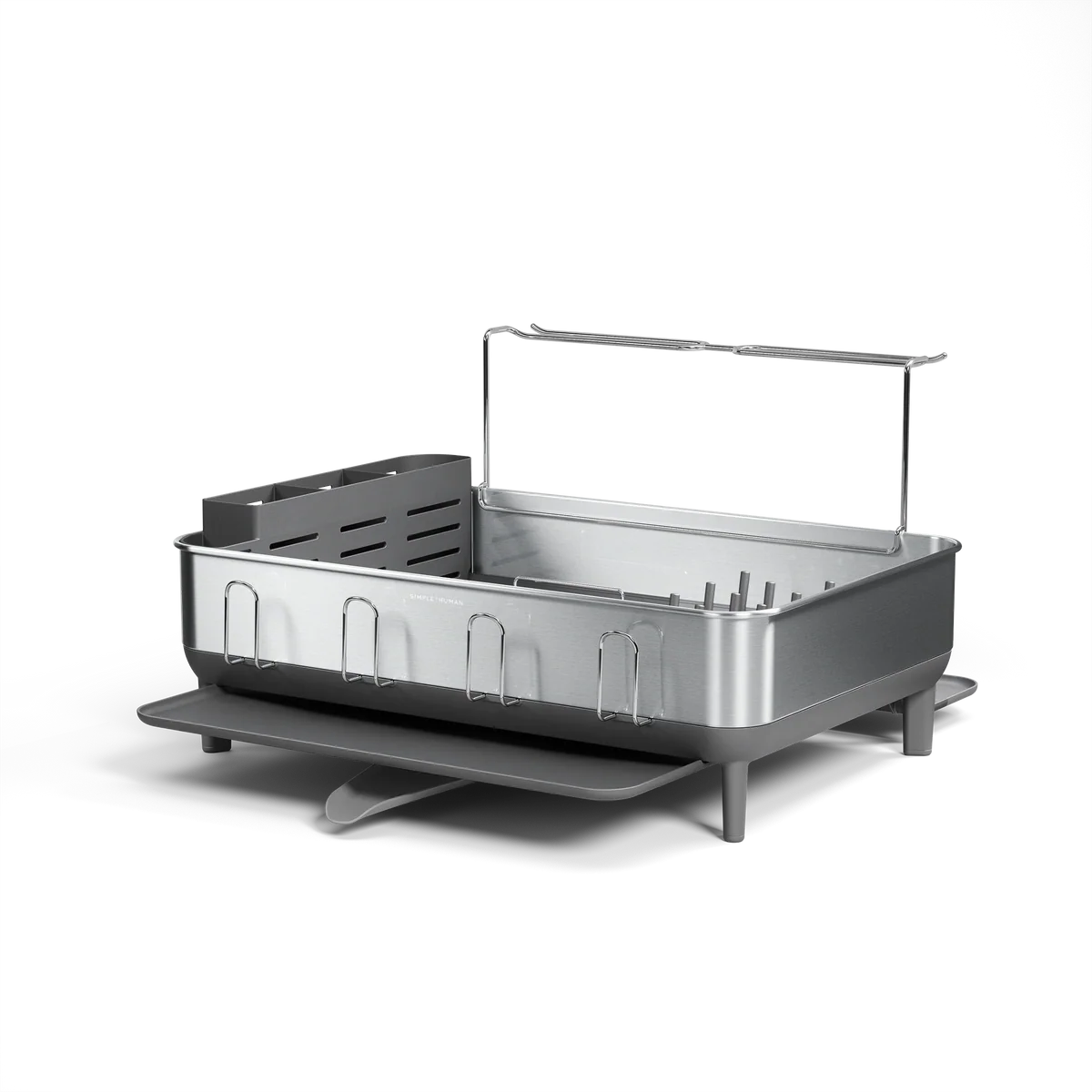 Elegant STEEL FRAME DISHRACK STND GREY Dependable