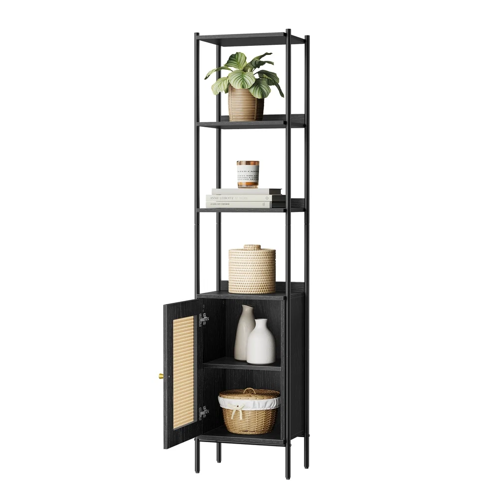 Prestigious VASAGLE 6-Tier Tall Bookshelf Traditional