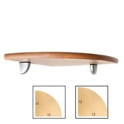 Convenient Radial Corner Shelf Fine