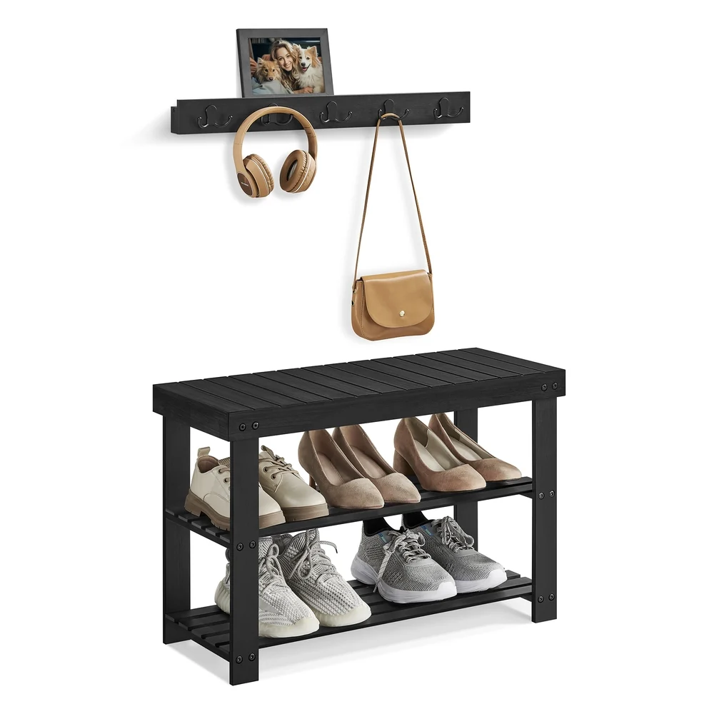 Durable SONGMICS Hall Tree with Bench Proven