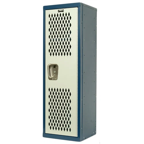 Fine Dark Blue and Light Gray Home Team Locker Long-Lasting