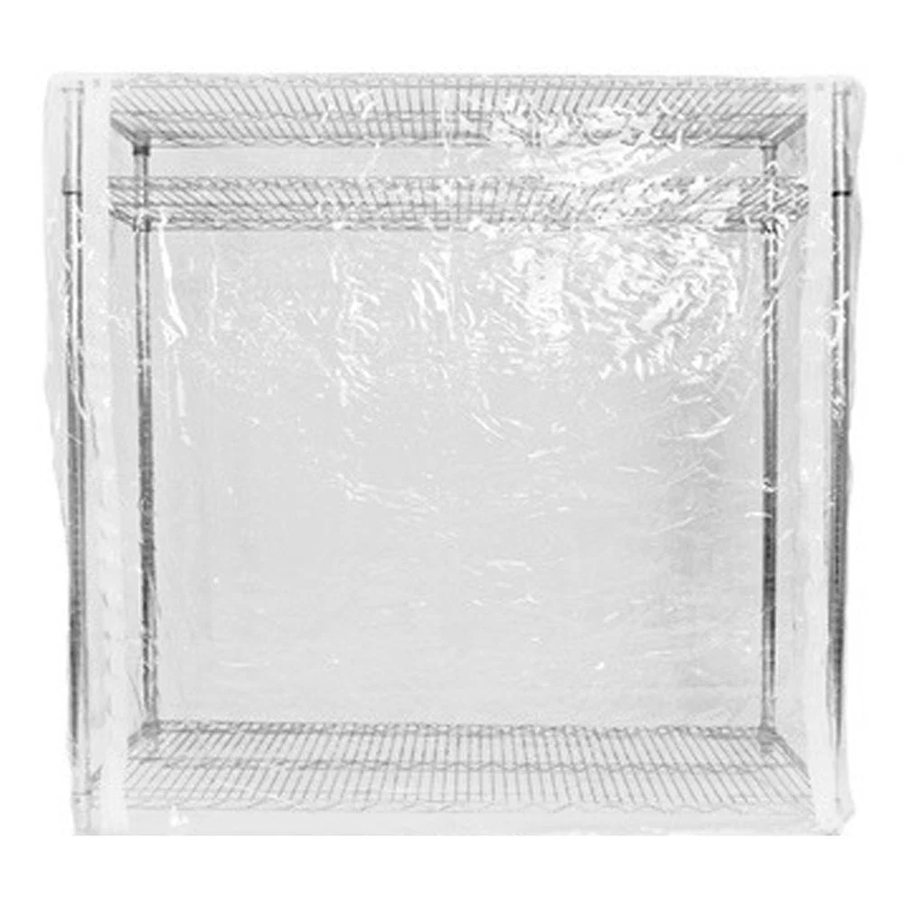Next-Generation 18 quot d Clear Vinyl Cart Covers Green