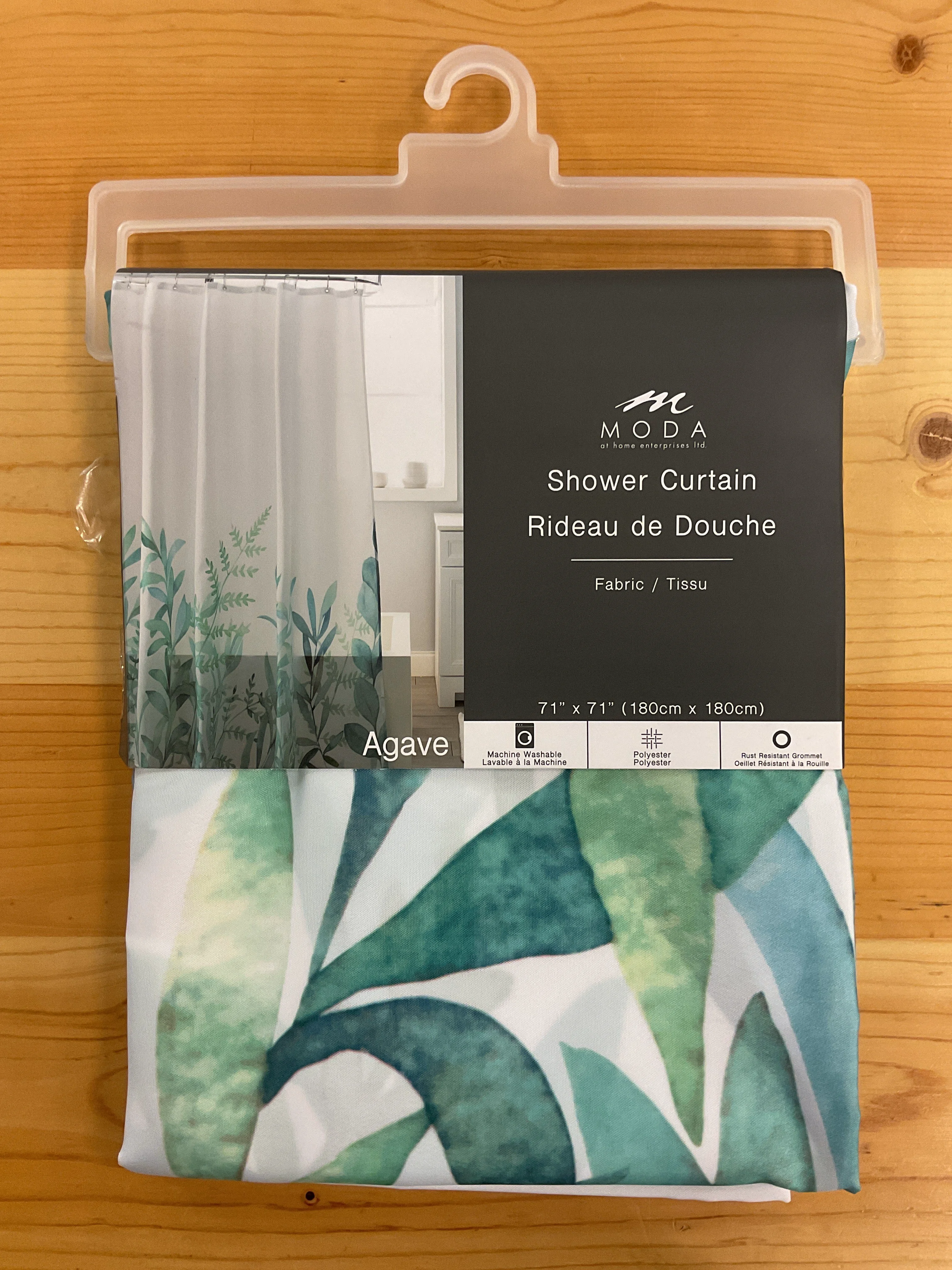Effective AGAVE SHWR CURTAIN 71 quot X71 quot World-Class