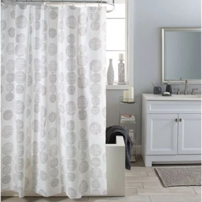 Sophisticated MYLO SHOWER CURTAIN 70 quot X72 quot Reusable