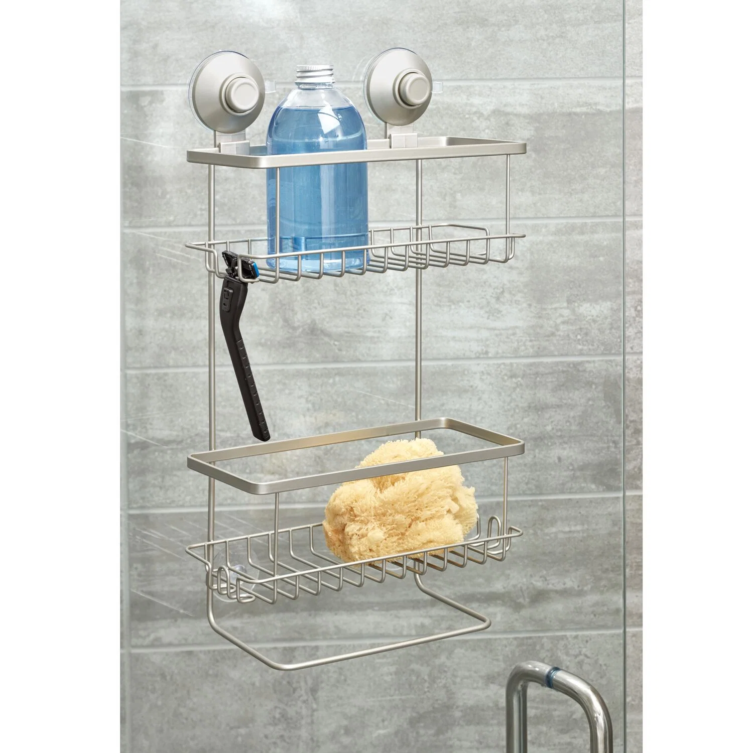 Minimalist PUSHLOCK SHOWER CADDY Top-Quality