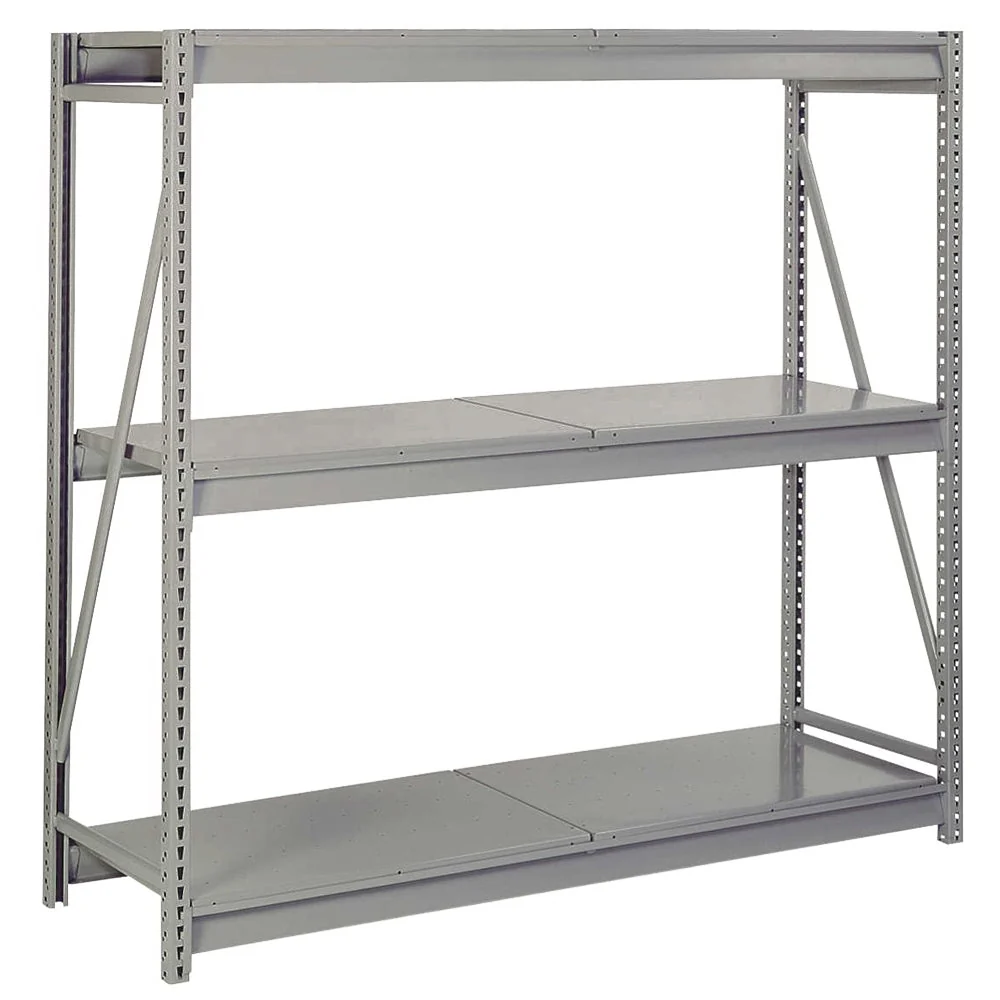 Crafted 60 quot w x 84 quot h Bulk Storage Racks with Solid Decking Elite