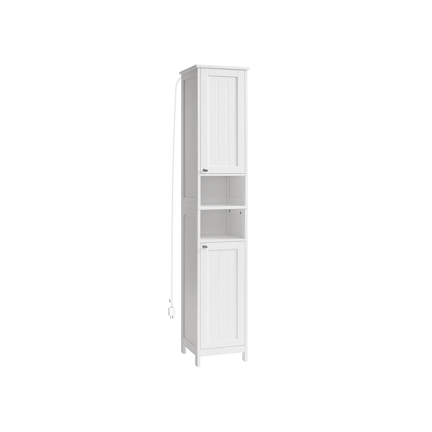 Enhanced VASAGLE Narrow Cabinet with Adjustable Shelves Crafted