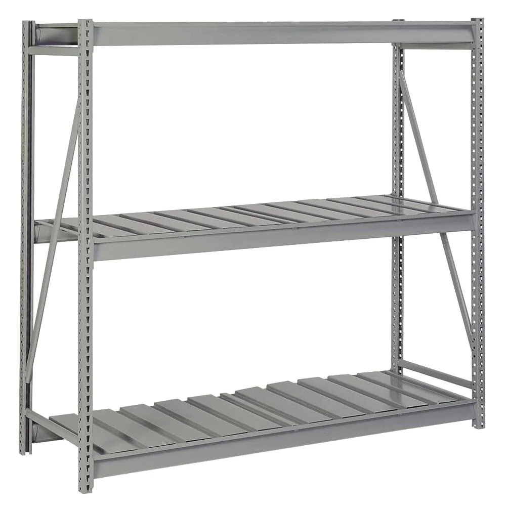 Official 96 quot w x 84 quot h Bulk Storage Racks with Ribbed Decking Sustainable