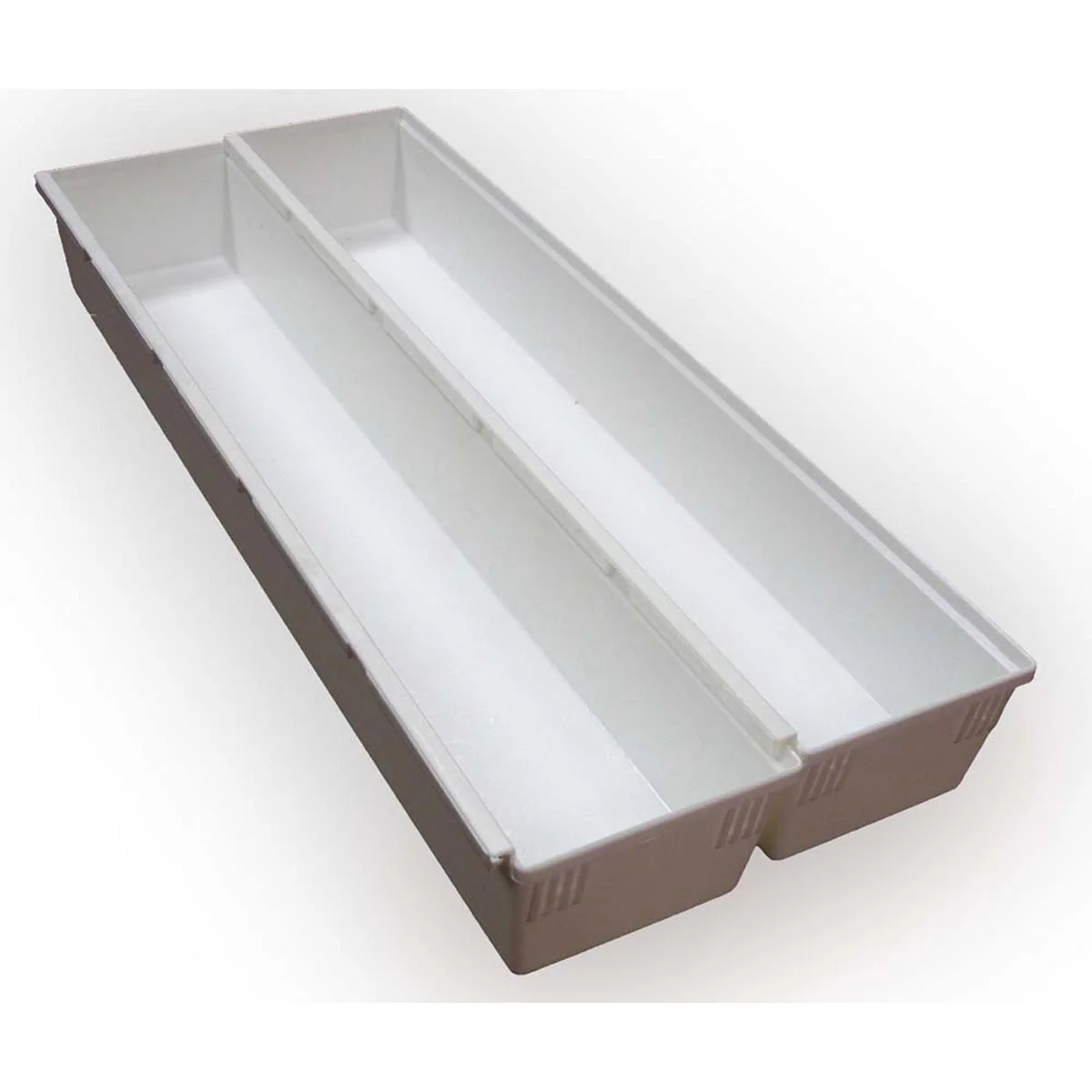 Certified DRAWER ORGANIZER WHITE 12X3X2 Unique