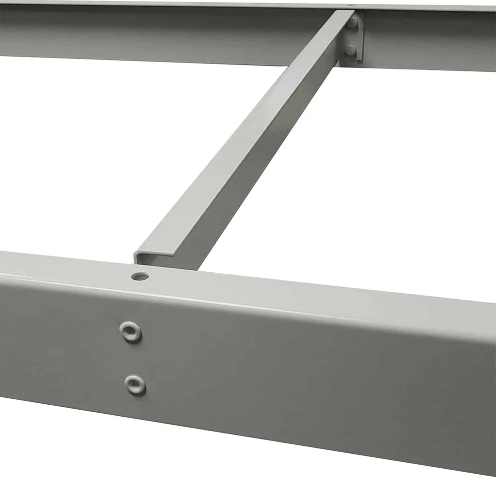Sophisticated Lyon Boltless Shelving Center Supports – Gray Casual