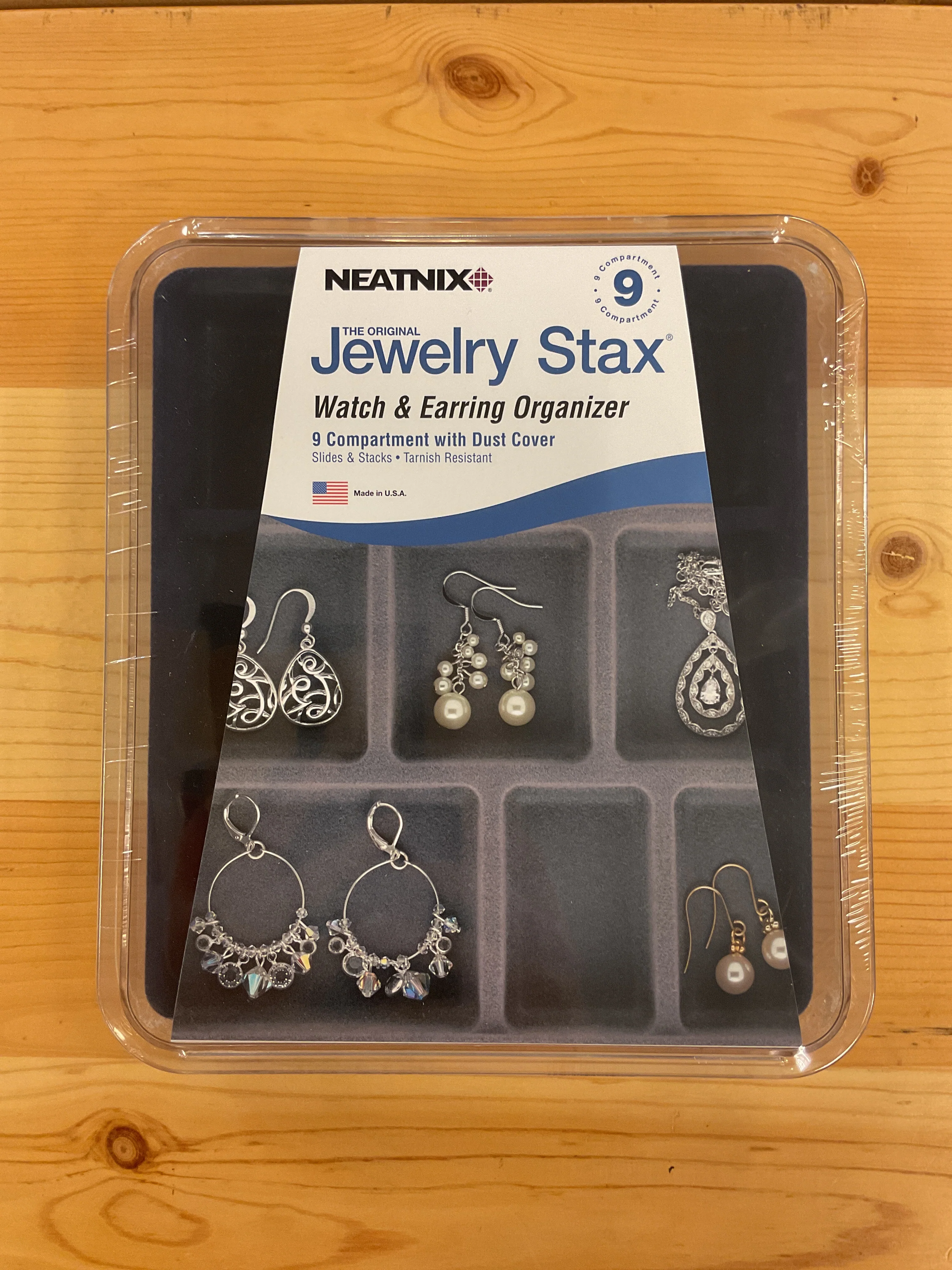 Organic HOLDER JEWELRY 9-COMPART Comfortable