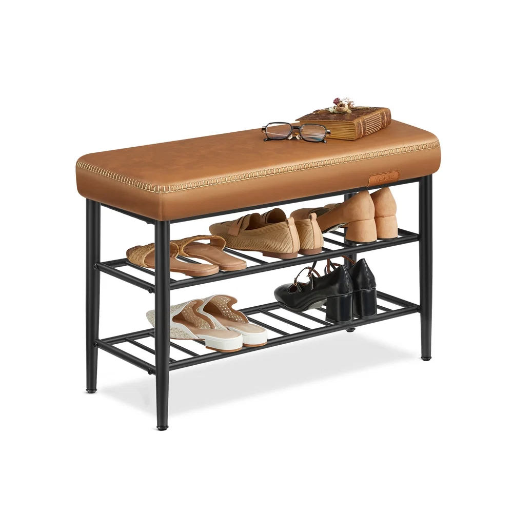 Consistent VASAGLE EKHO Collection – Shoe Bench Max. Load 300 lb Crafted