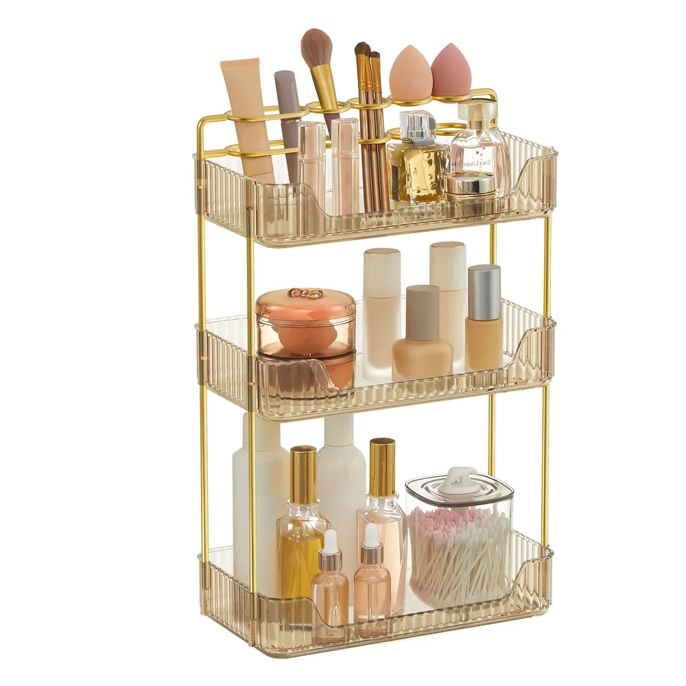 Versatile SONGMICS Multi-Tier Rectangular Makeup Organizer Functional